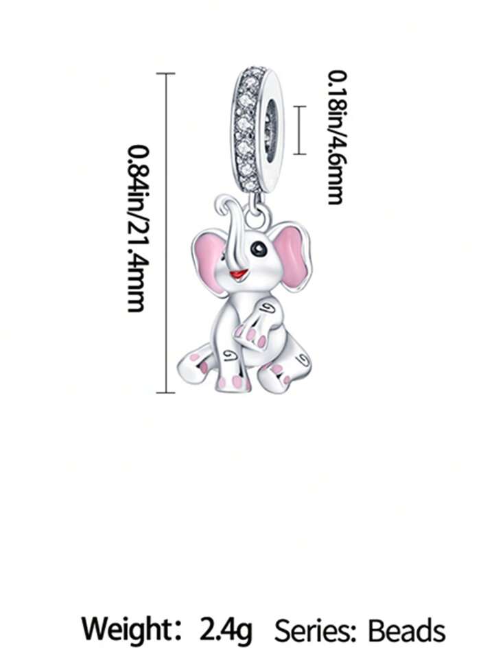 Baby Elephant Charm