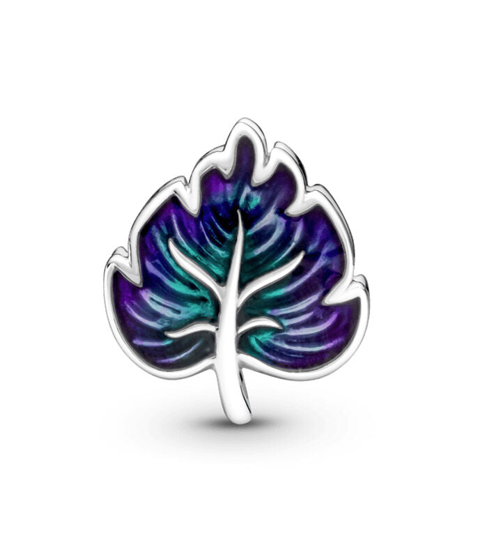 Purple Eternal Leaf Charm