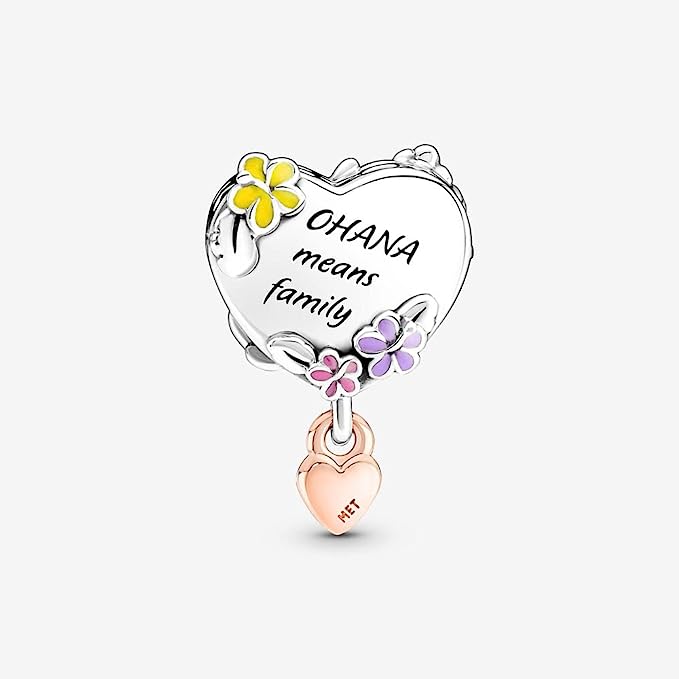 Lilo and Stitch Heart Charm