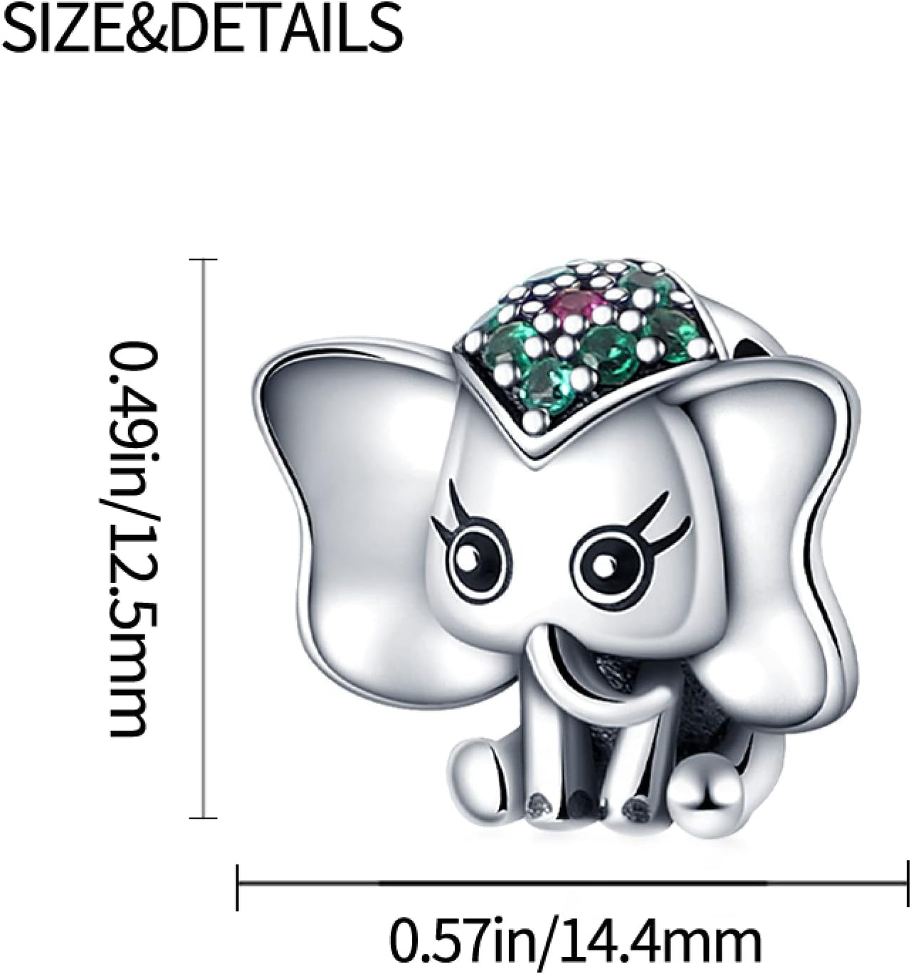 Little Elephant Charm