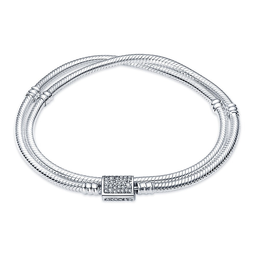 Diamond Square Bracelet