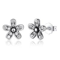 Thumbnail for Diamond Daisy Earrings