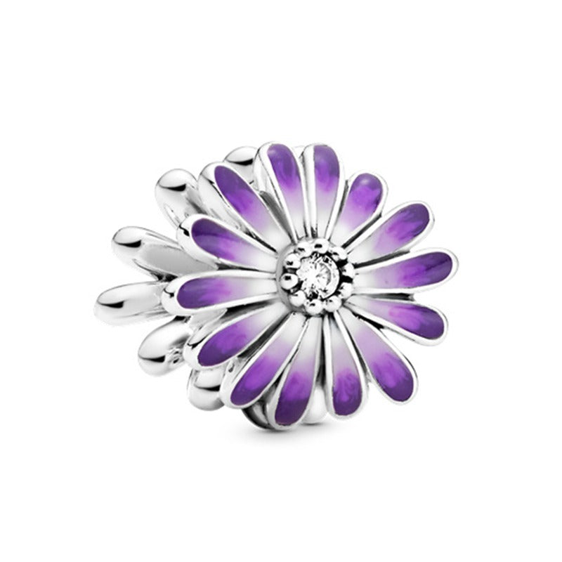 Purple Flower Charm