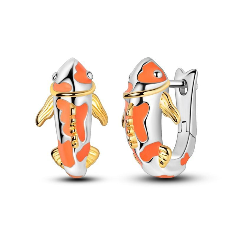 Japanese Koi Fish Earrings