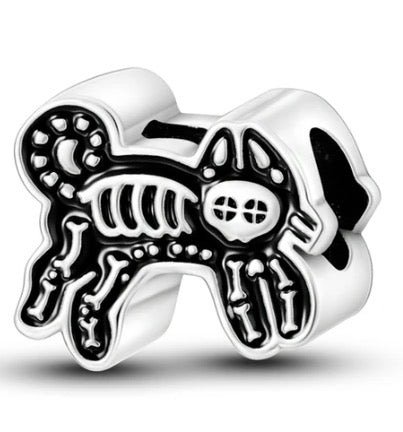 Cat's Skeleton Charm