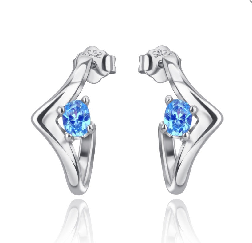 Blue Elegance Earrings