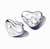 Thumbnail for Wavy Heart Earrings