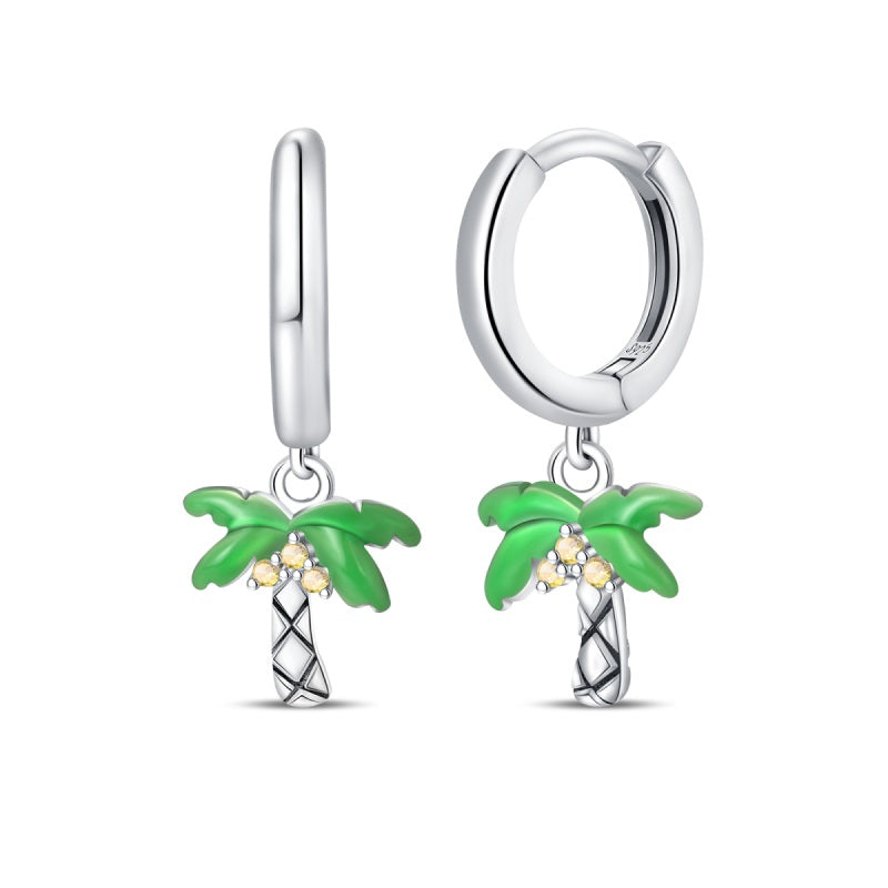 Palm Tree Earrings