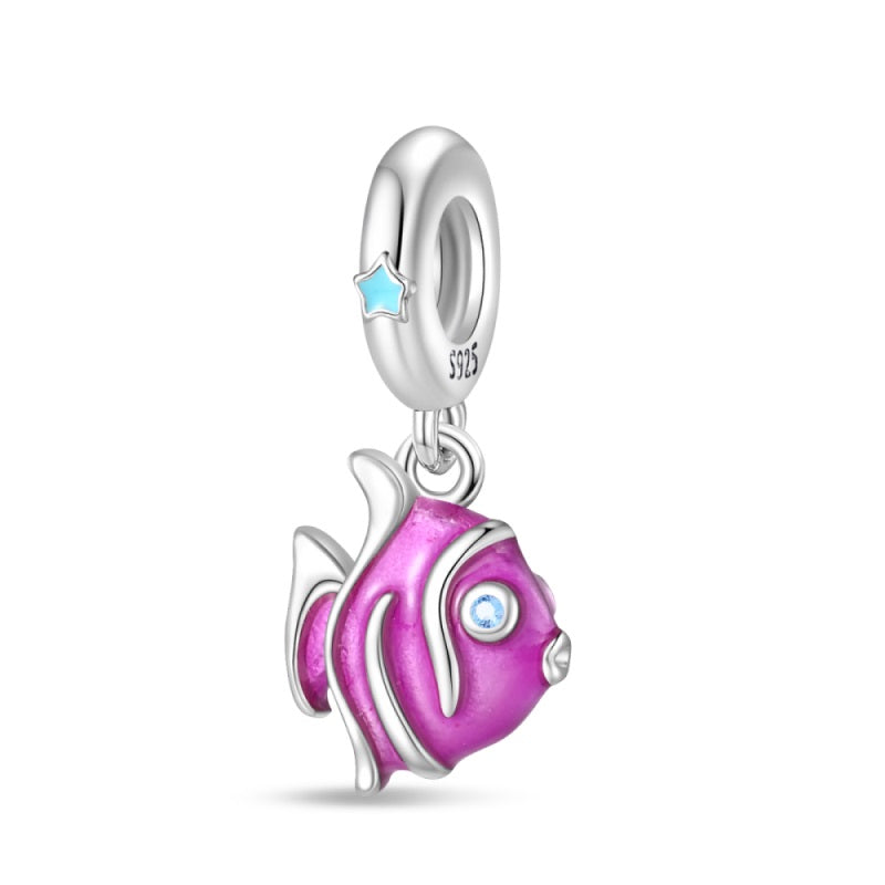 Pink Fish Charm