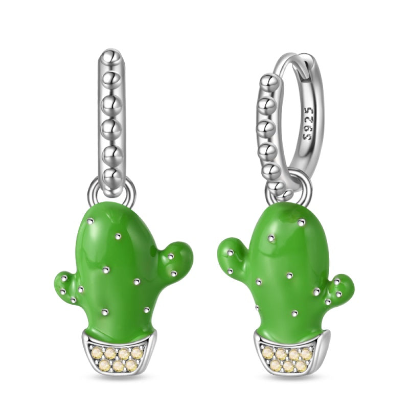 Cactus Earrings