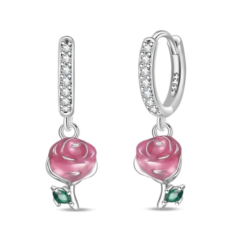 Rose Earrings