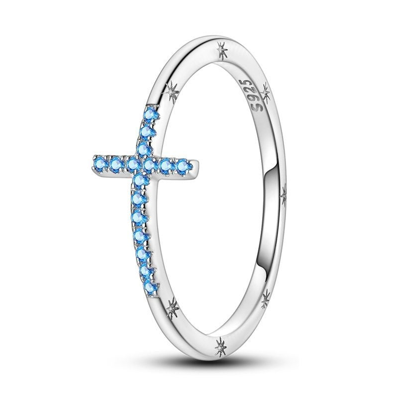 Blue Cross Ring