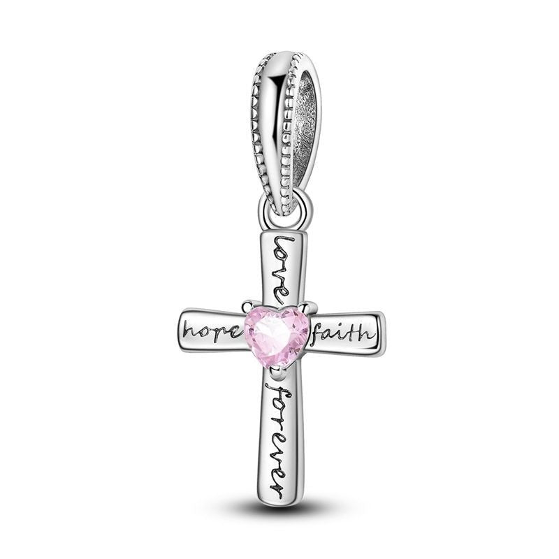 Love Cross Charm