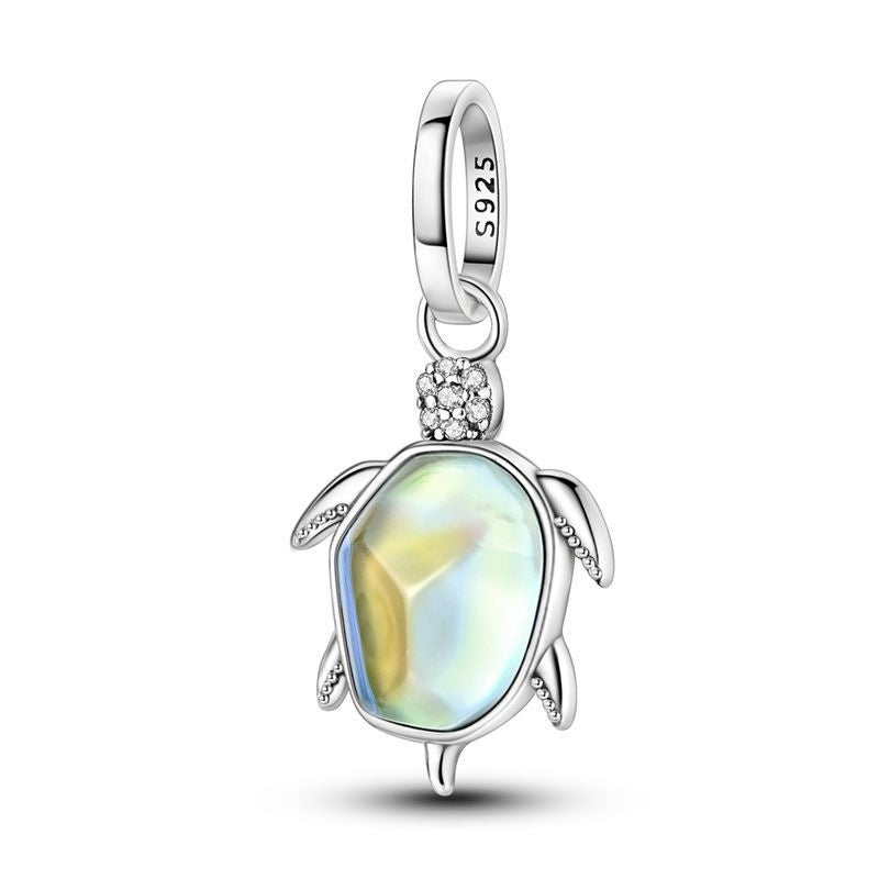 Crystal Turtle Charm