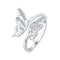 Thumbnail for Butterfly Elegance Ring