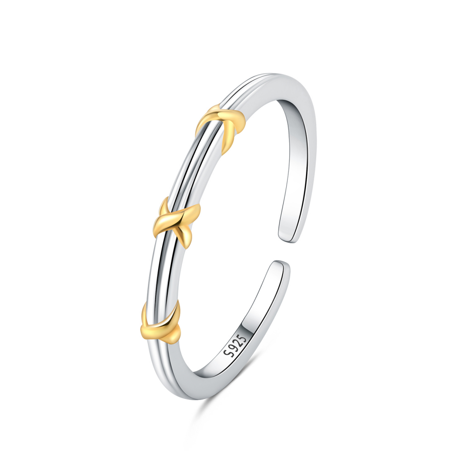 Golden Knots Ring