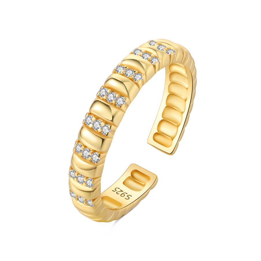 Radiant Gold Ring