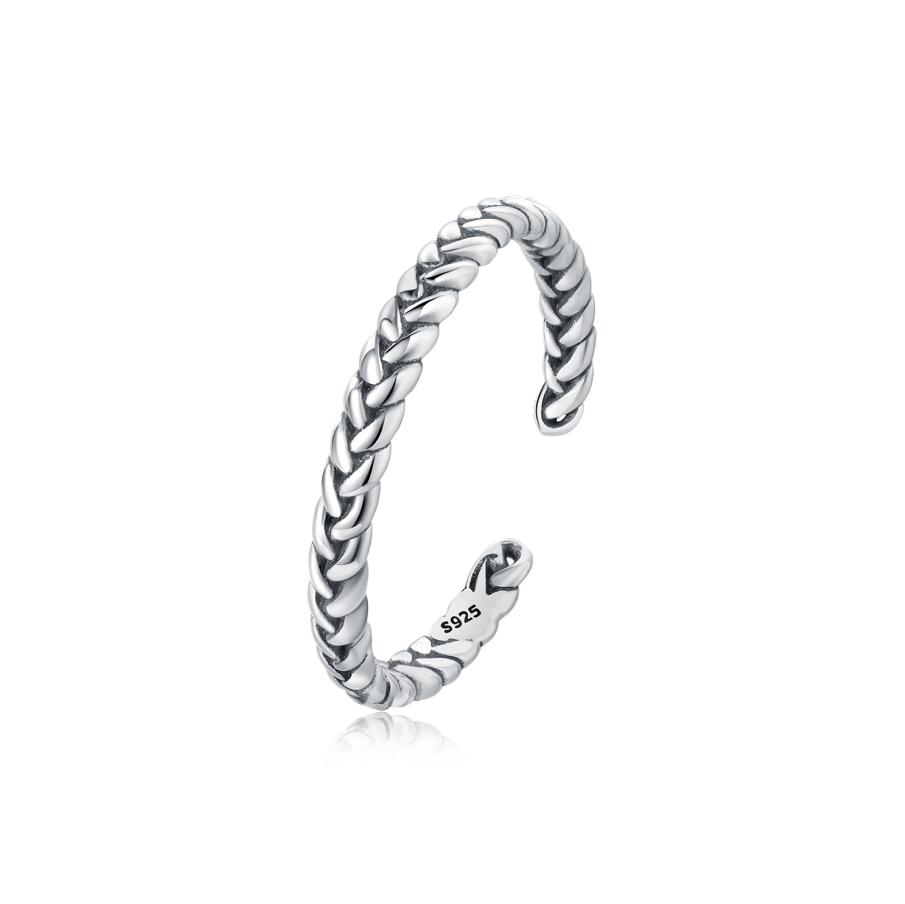 Elegant Braid Ring