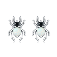 Thumbnail for Opal Spider Earrings