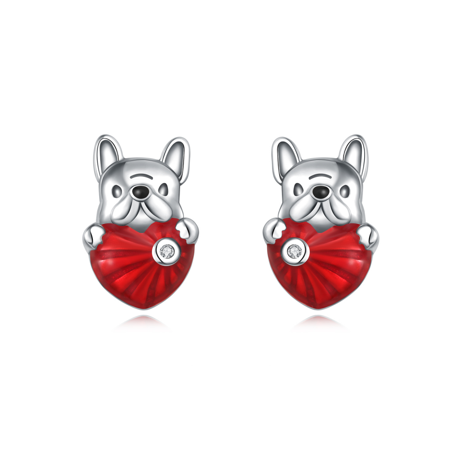 French Bulldog Earrings