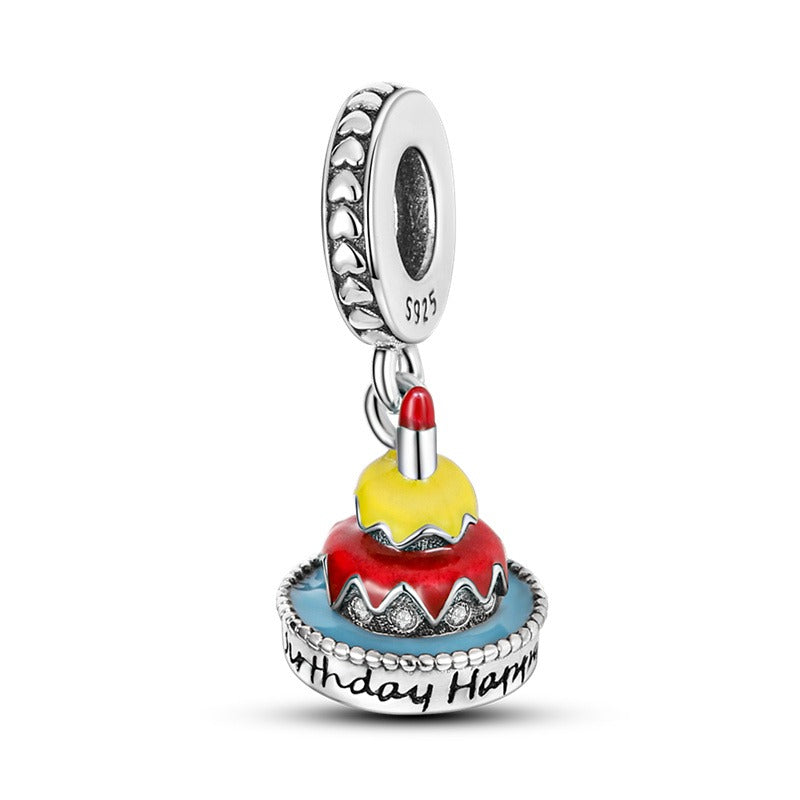 Happy Birthday Cake Charm