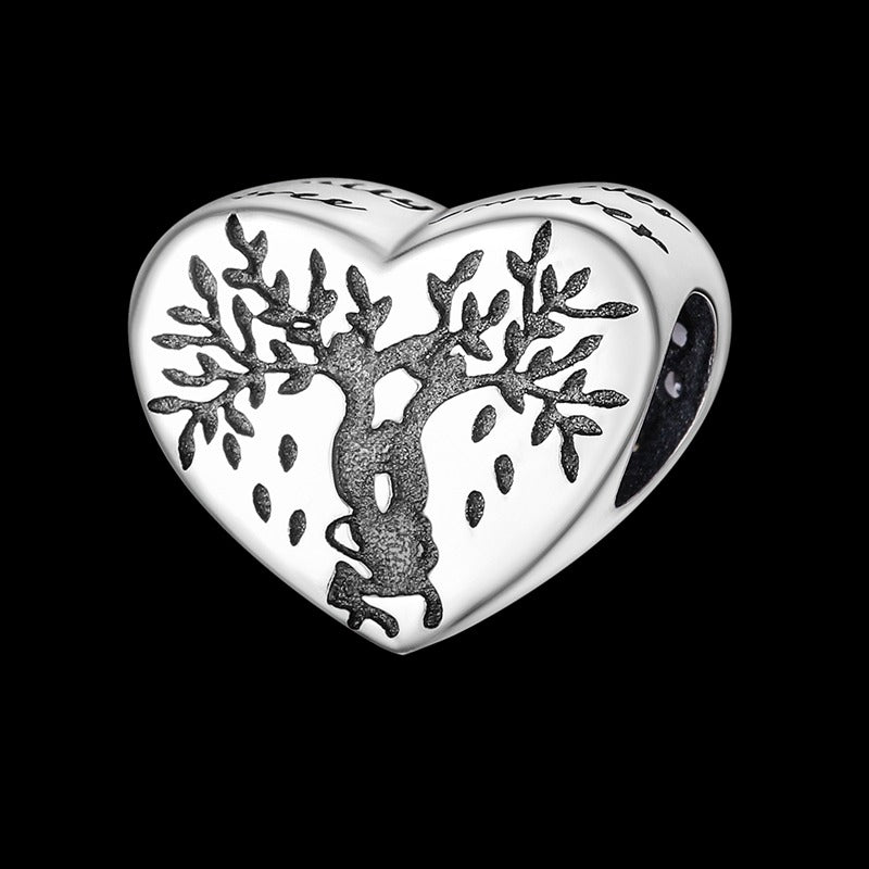 Bonsai Tree Heart Charm