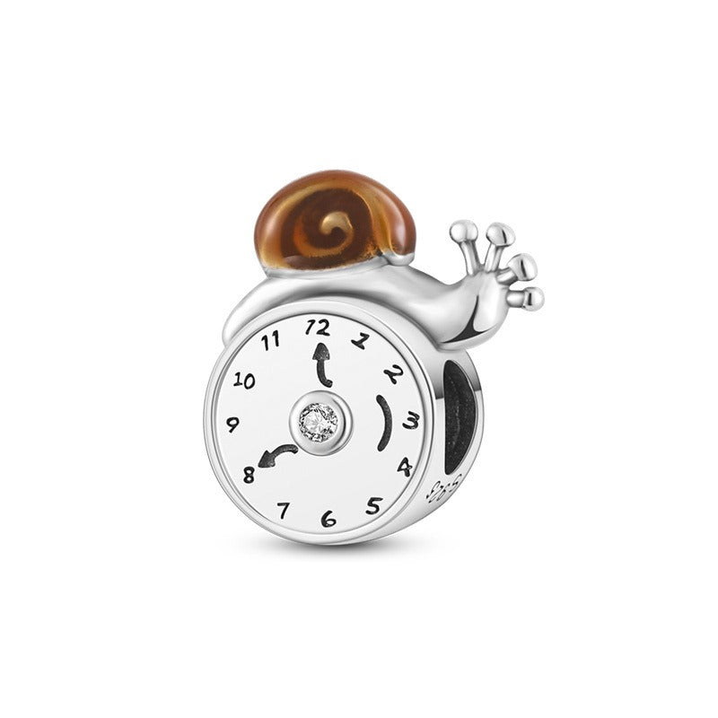 Snail Watch Charm