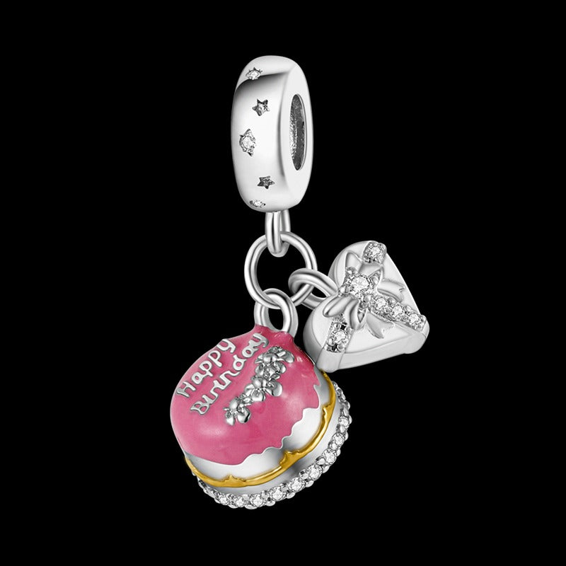 Happy Birthday Cake Charm