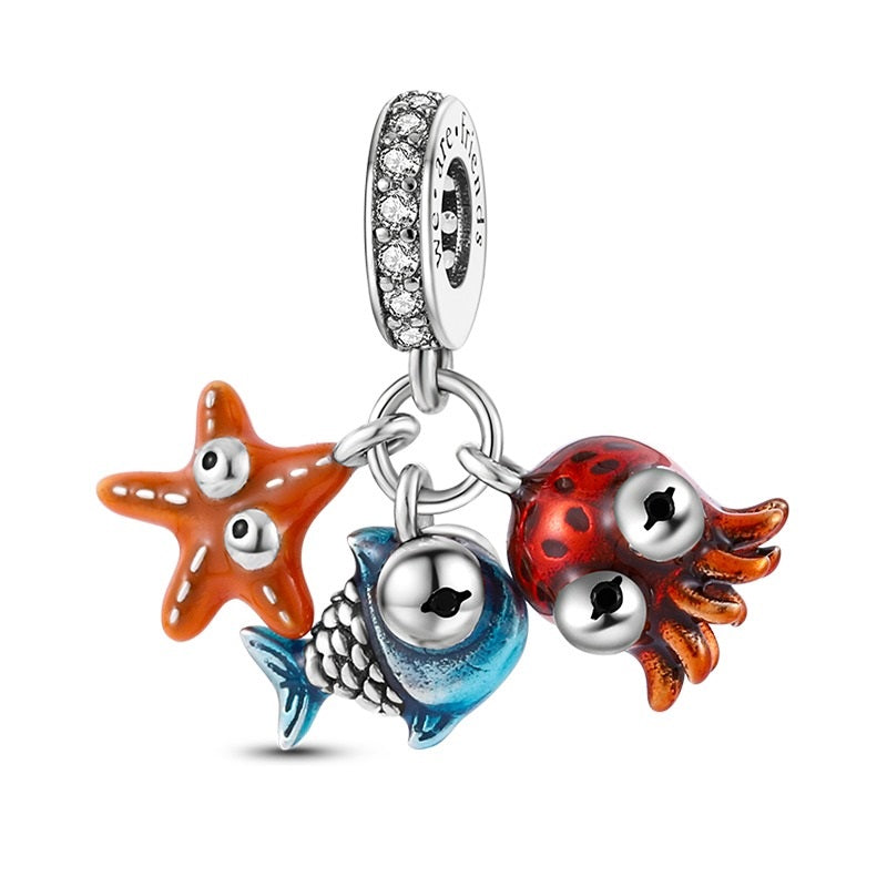 Sea Family Charm