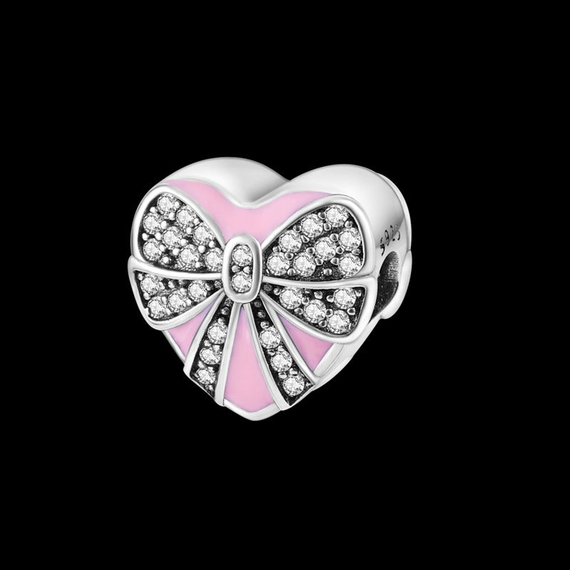 Diamond Gift Heart Charm