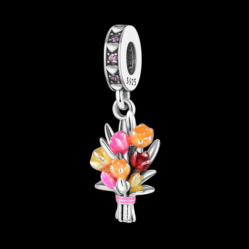 Bouquet of Flowers Charm