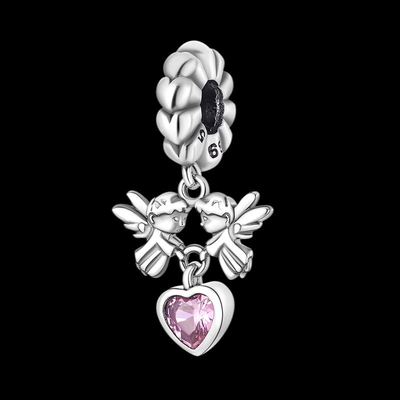 Cupid Heart Charm