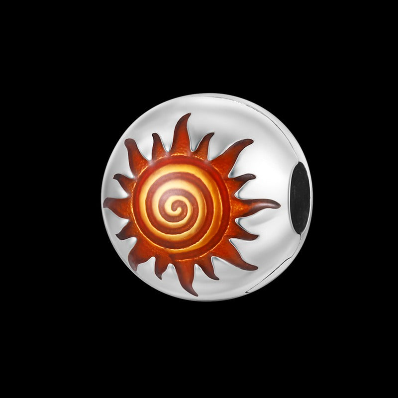 Sun Spiral Charm