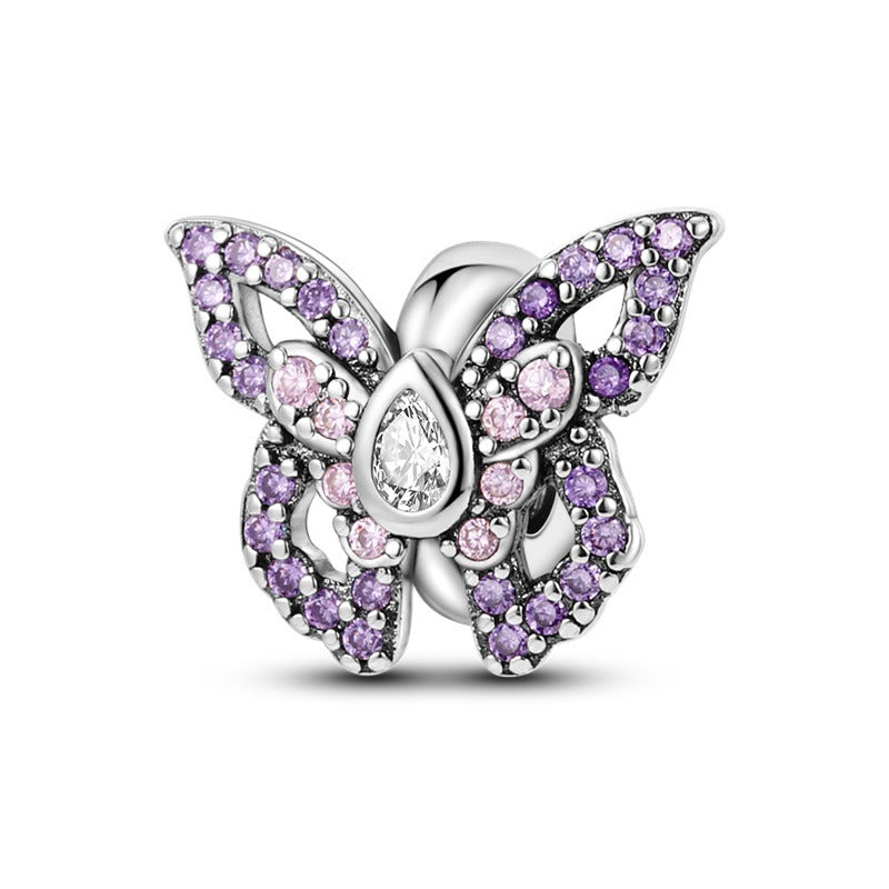 Purple Butterfly Charm