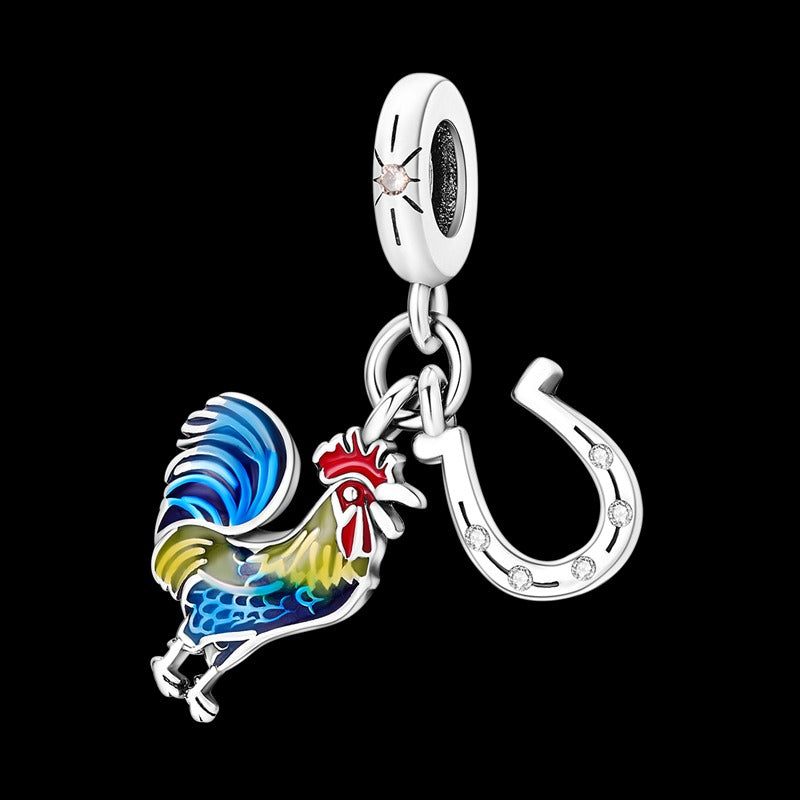 Rooster Charm