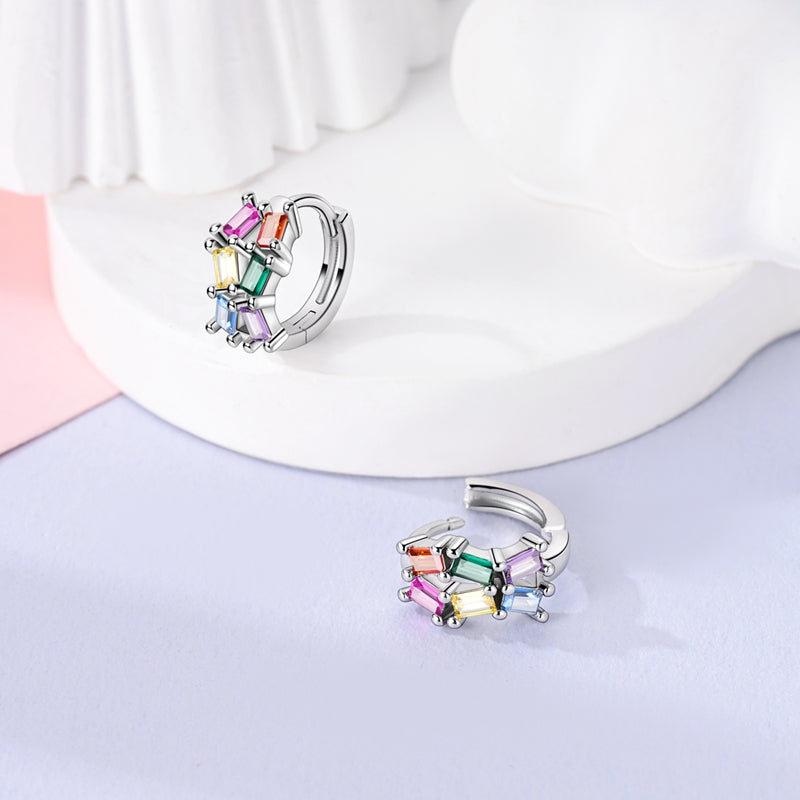 Colorful Crystal Earrings