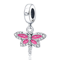 Thumbnail for Pink Dragonfly Charm