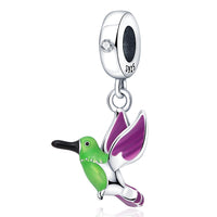 Thumbnail for Green Hummingbird Charm