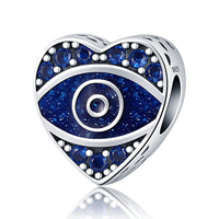 Thumbnail for Heart With The Evil Eye Charm