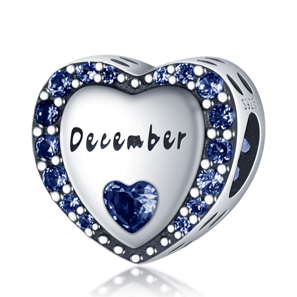 Heart of the Months December Charm