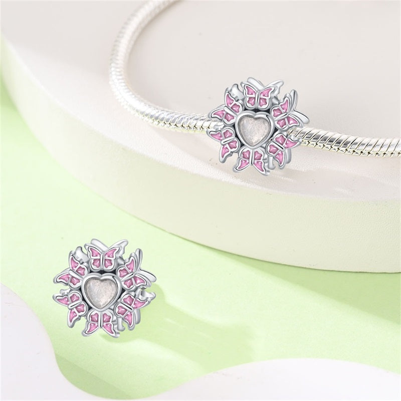 Butterfly World and Heart Charm