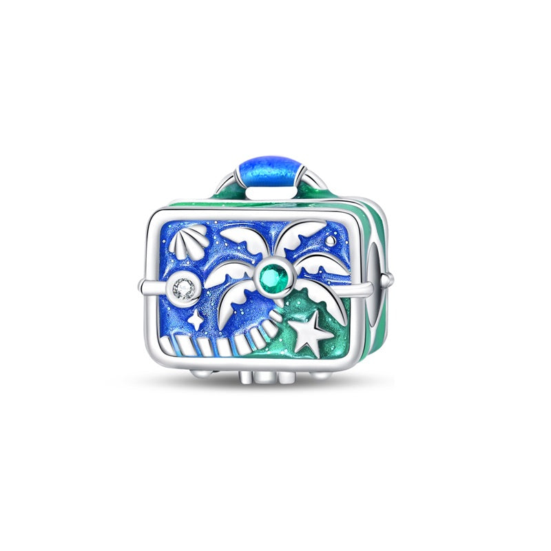 Suitcase and Beach Charm