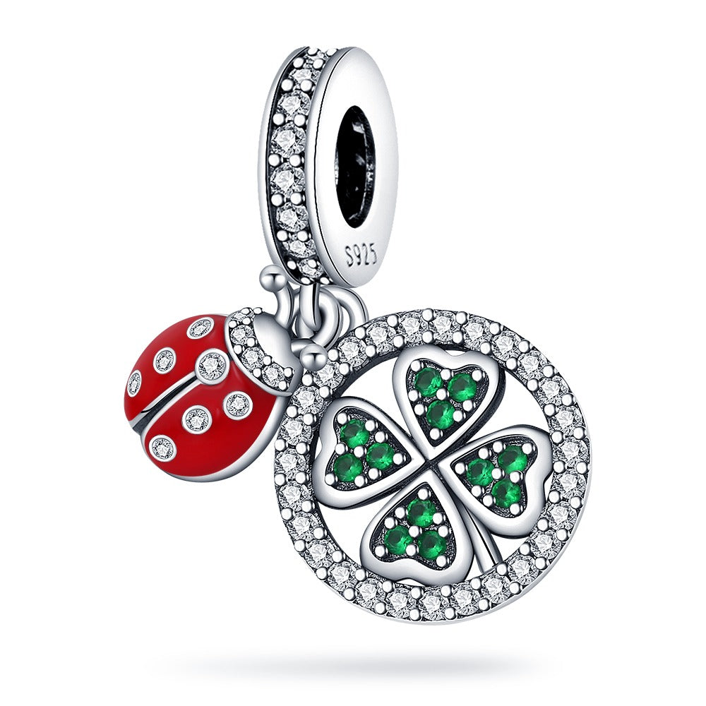 Four-Leaf Clover Diamond Charm