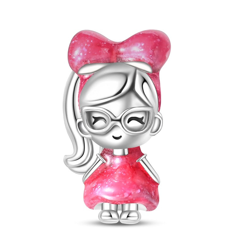 Pink Doll Charm