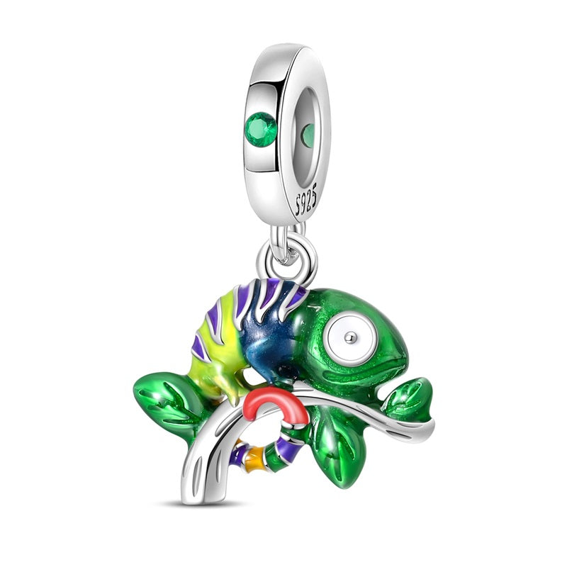 Fluorescent Multicolored Chameleon Charm