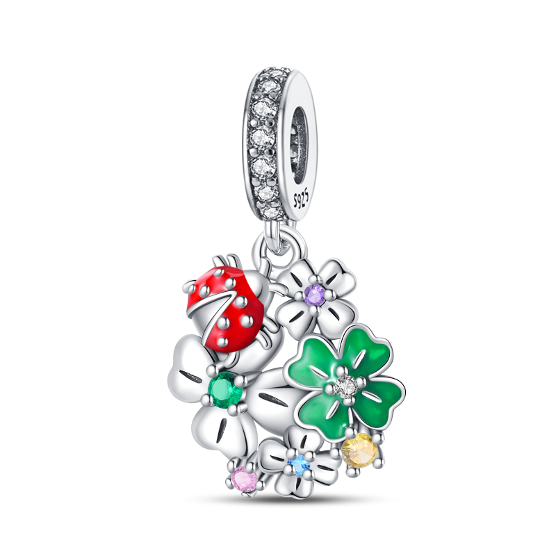 Clover Bouquet Charm