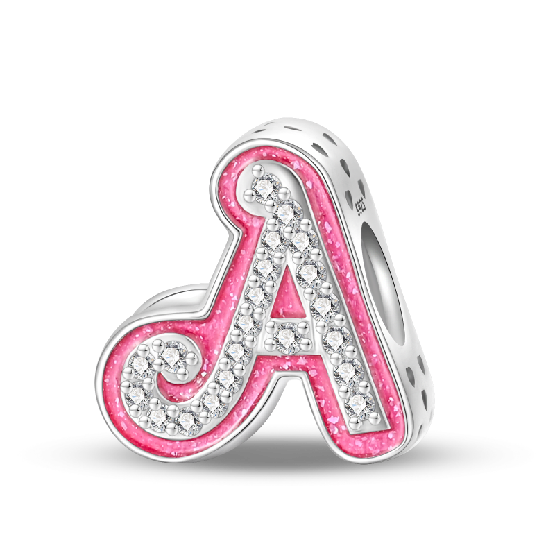 Alphabet Letters Charm - Inspired by Barbie