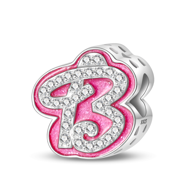 Alphabet Letters Charm - Inspired by Barbie