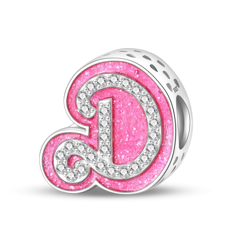 Alphabet Letters Charm - Inspired by Barbie