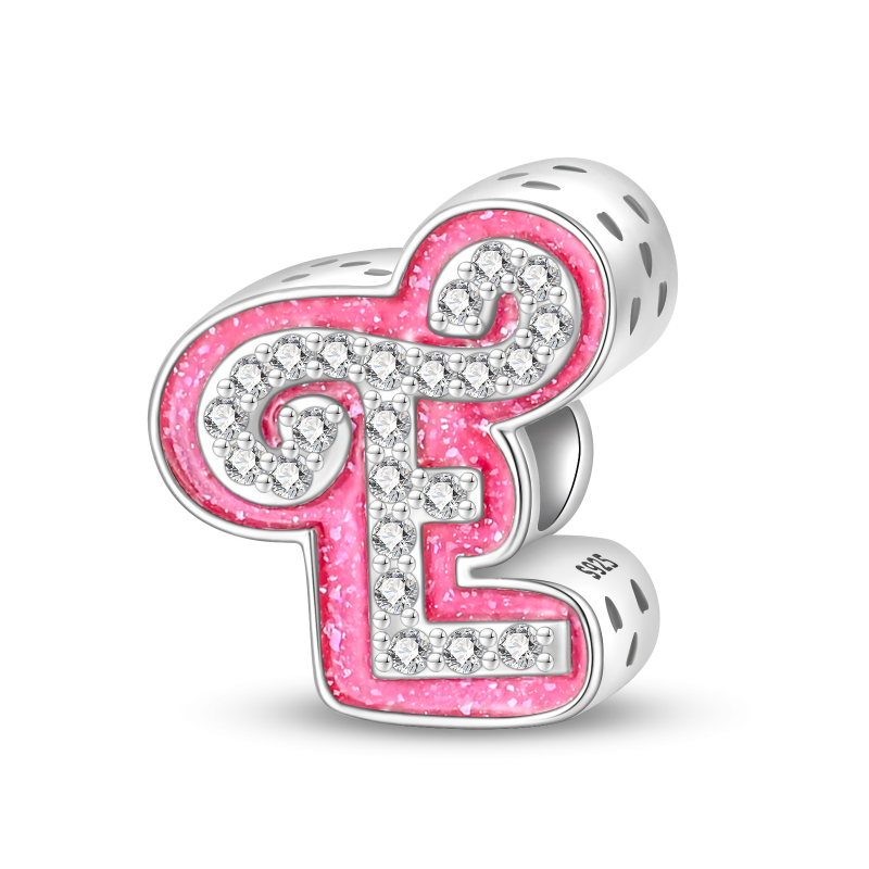 Alphabet Letters Charm - Inspired by Barbie